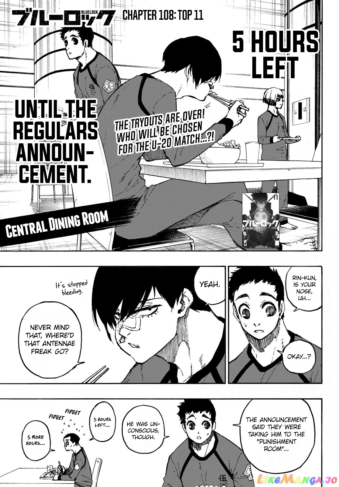 Blue Lock Chapter 108 image 01